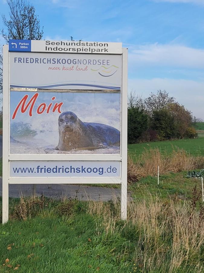 Deichwohnung Strandweg 7 Friedrichskoog-Spitz Exteriér fotografie
