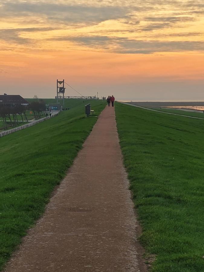 Deichwohnung Strandweg 7 Friedrichskoog-Spitz Exteriér fotografie